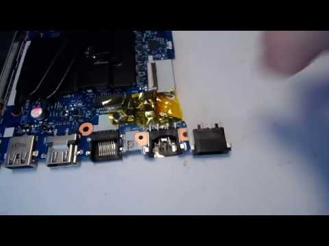 How to fix laptop not powering on Lenovo Ideapad L340-15IRH broken charge port power jack repair