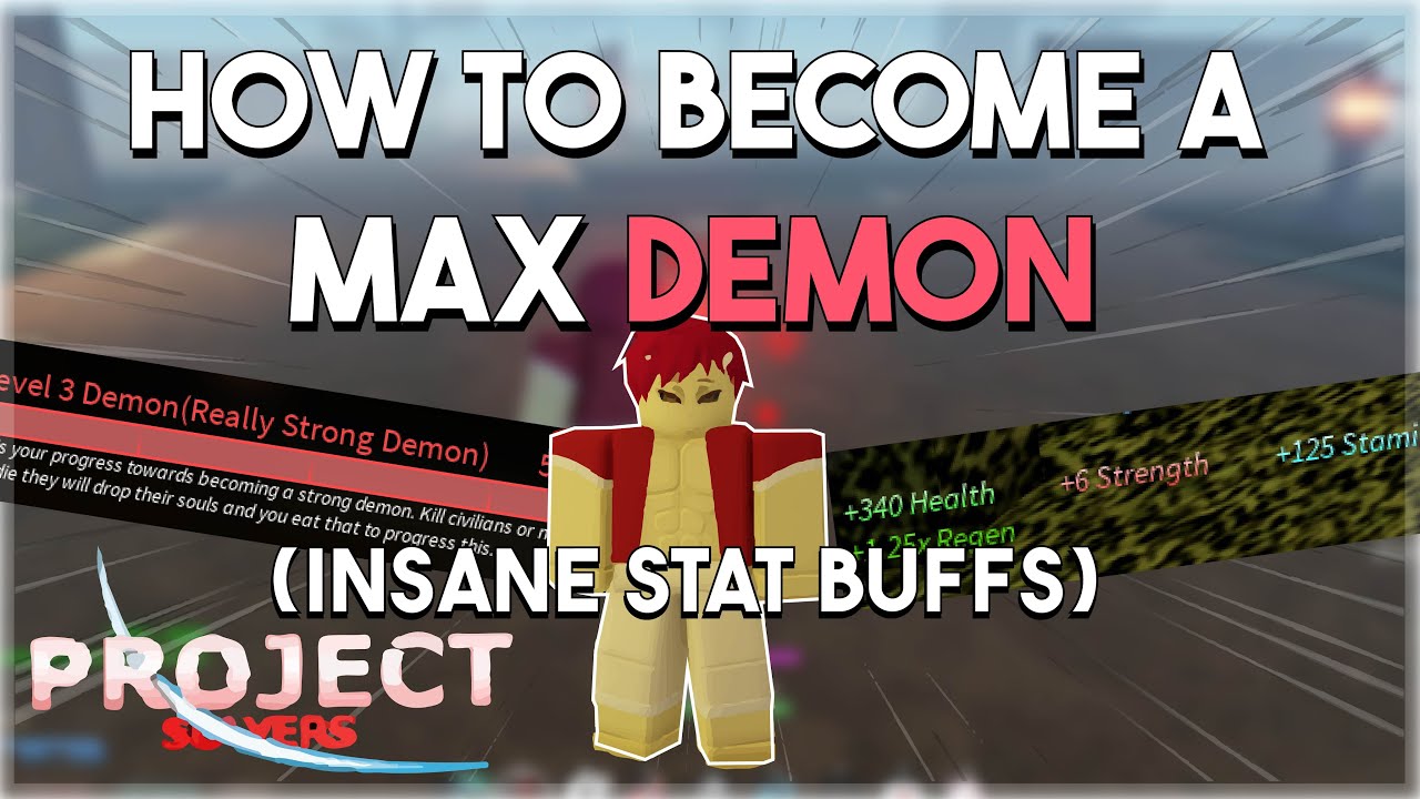 How to become a Demon in Project Slayers - Try Hard Guides
