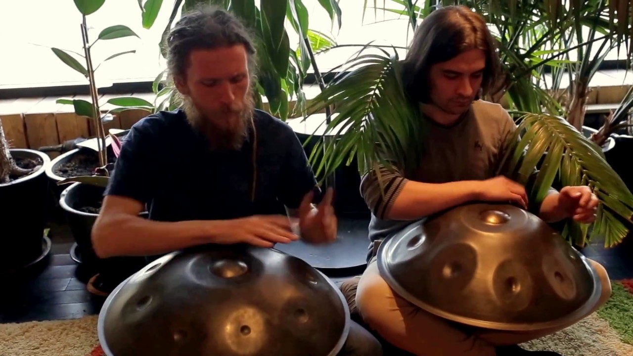 Pasha Aeon feat. Iskander - Handpan Music, E Celtic Minor and Equinox Scale, HD 2017