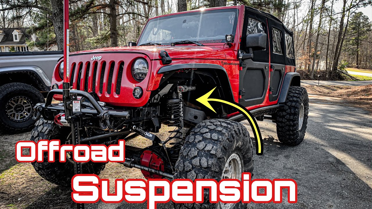 My Jeep Wrangler Offroad Suspension Review - YouTube