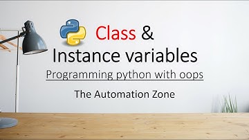 Class and Instance variables - Python OOPs tutorial 1