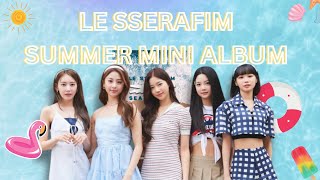 Giving Le Sserafim A Summer Mini Album With Ai Cover