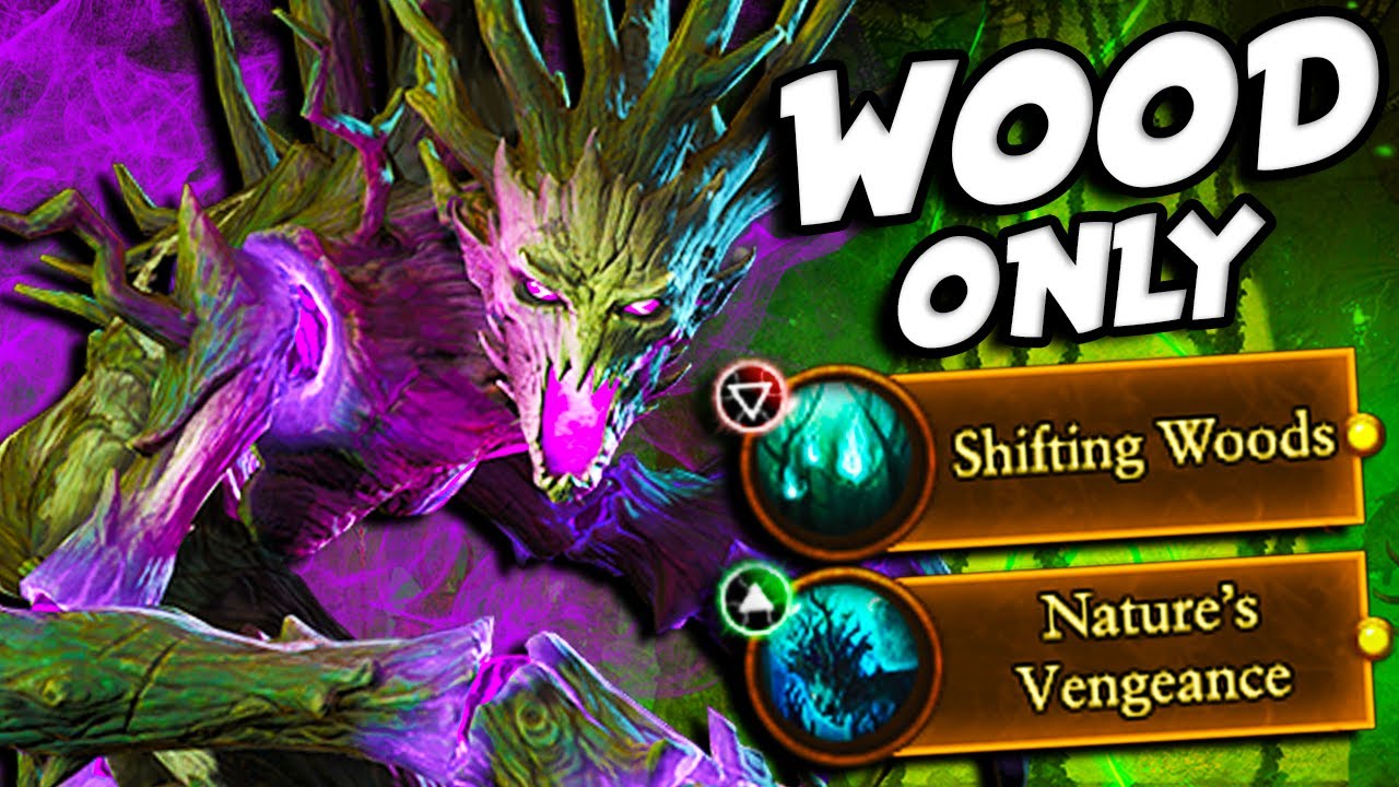 Can You Beat Total Warhammer 3 Using ONLY Wood and No Elves As Drycha?