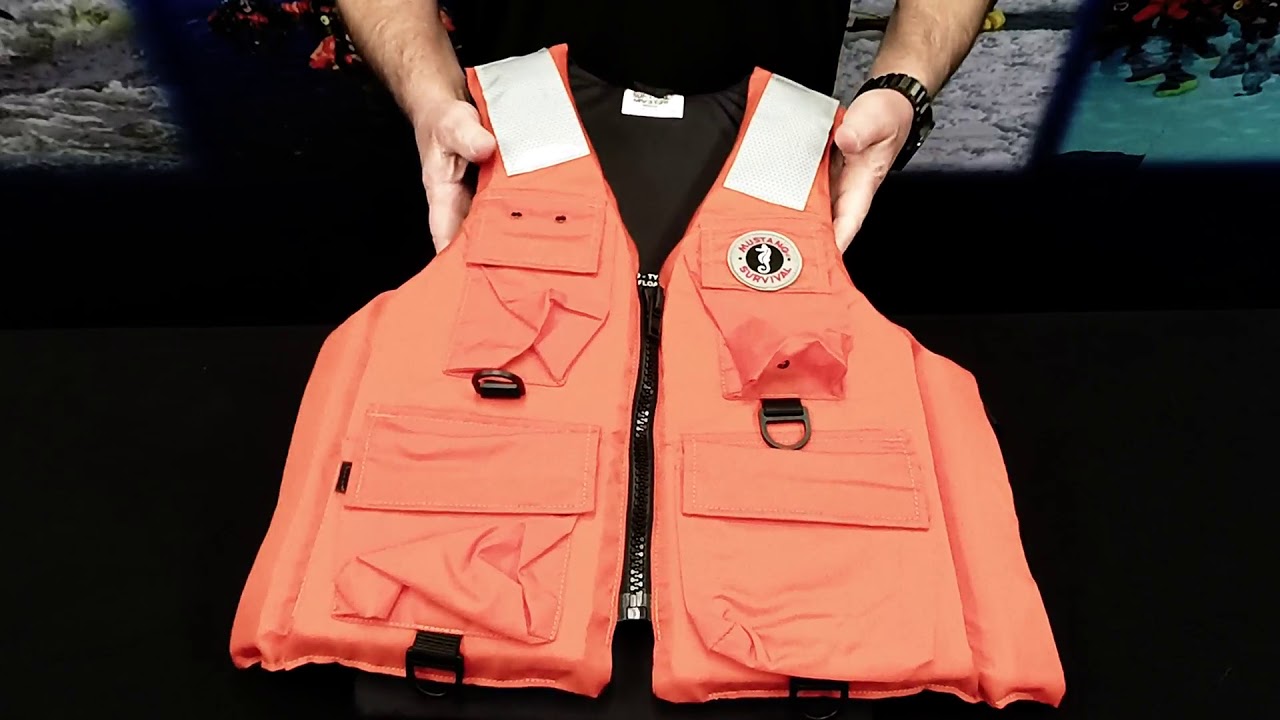 Mustang 4-Pocket Survival Vest | Dive Rescue International