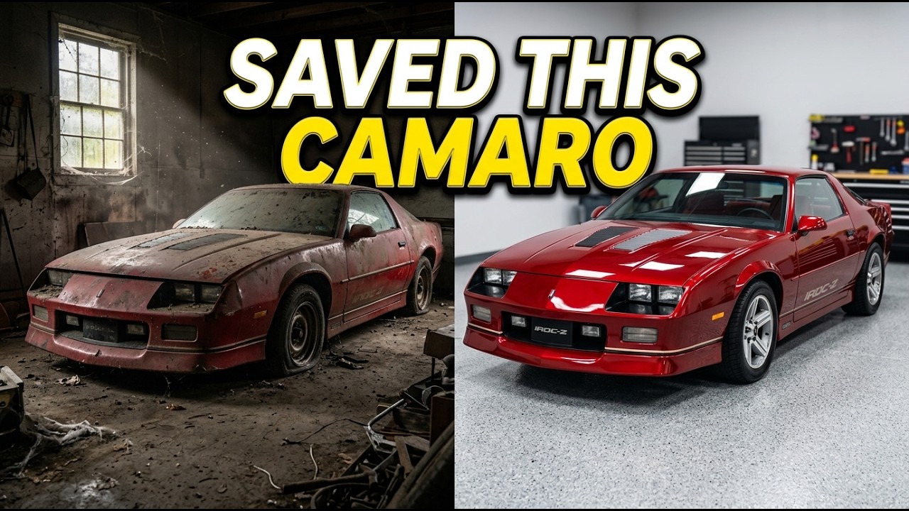 ASMR Car Restoration! 1986 Chevrolet Camaro Full Restoration