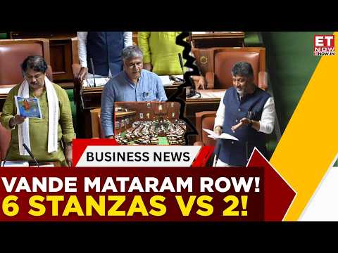 Karnataka Vande Mataram Row: BJP Sings All 6 Stanzas After 2-Stanza Rendition | Top News | ET Now