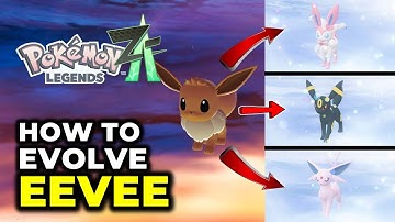 How to Evolve Eevee into Sylveon, Espeon & Umbreon | Pokemon Legends Z-A