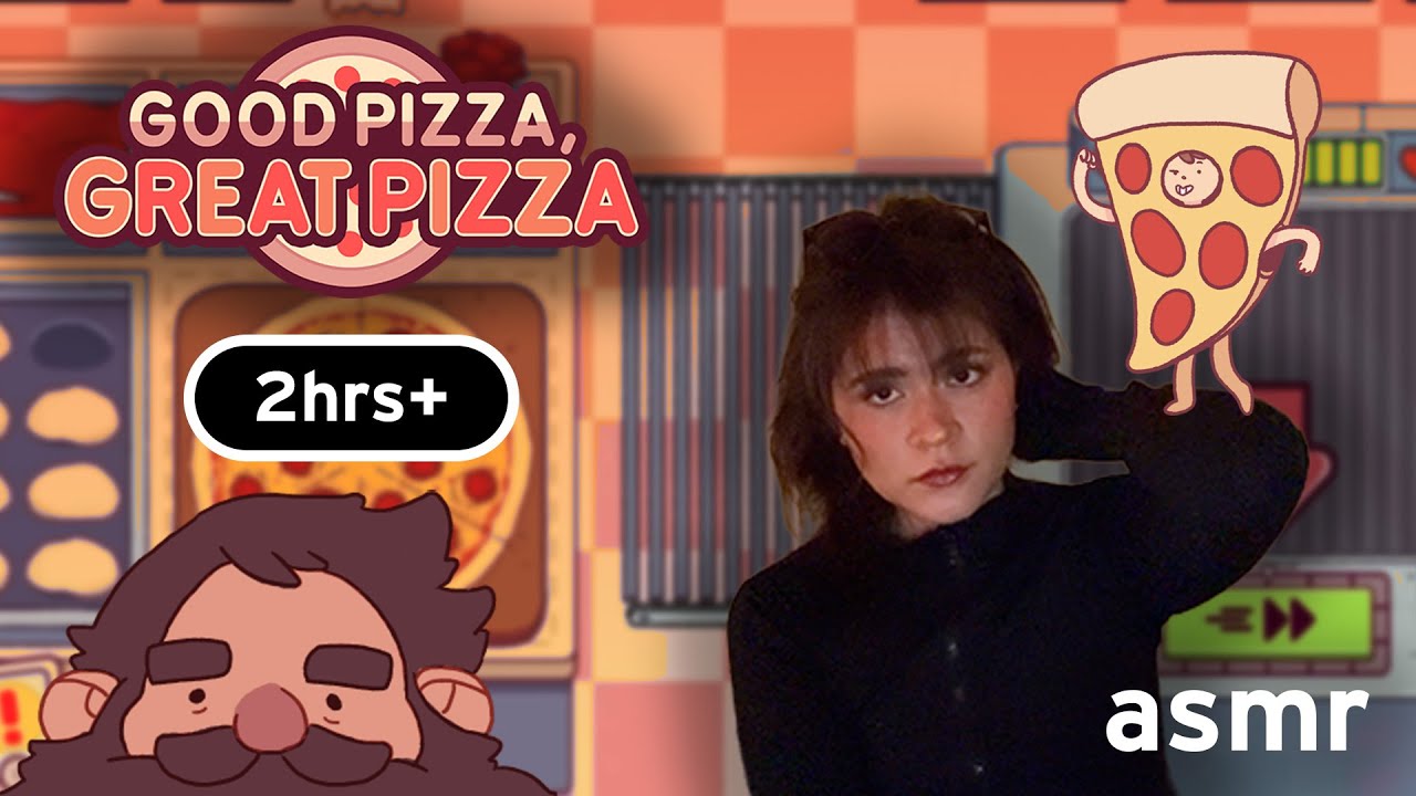 2HRS+ Good Pizza Great Pizza 🍕✨ | ASMR (whispering + tapping)