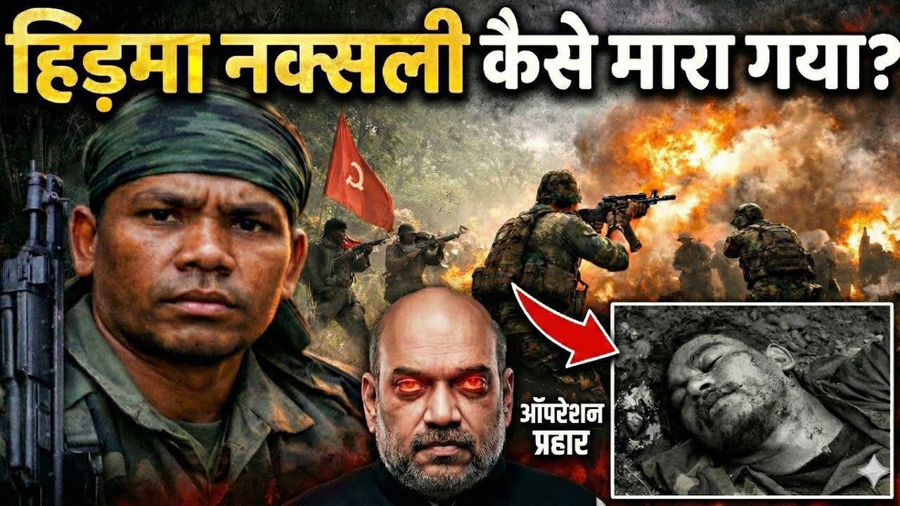 Ai से देखो: 76 जवानों की शहादत का बदला - माडवी हिड़मा का एनकाउंटर