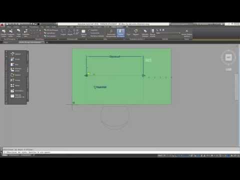 AutoCAD 2016 | Créer un bloc dynamique avec options de visibilité et étirement