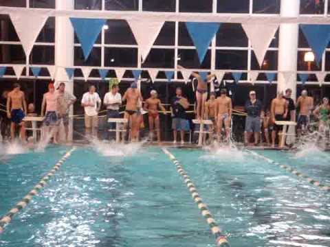 FHSAA CLASS 2A DISTRICT MENS 200 FREESTYLE RELAY F...