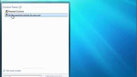 Demystifying Windows 7: Parental Controls