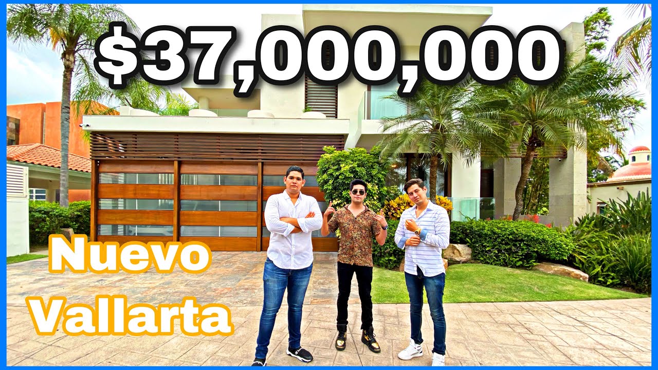 MANSIÓN EN VENTA $37,000,000 NUEVO VALLARTA CON @Bebeshitateam