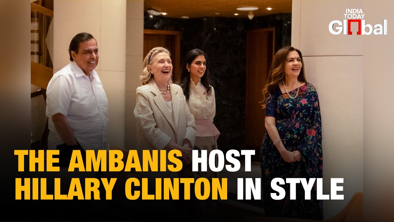 Nita and Isha Ambani Host Hillary Clinton: A Fashion Dialogue Between Heritage and Modern Couture