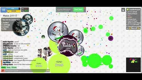 agma.io BAD GAMEPLAY: first video ever!