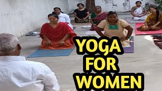 Yoga for women by #vividbharathi