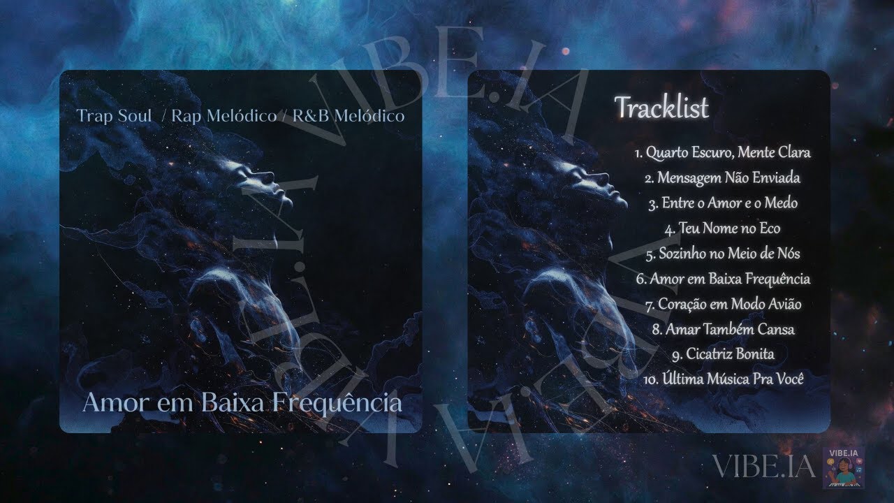 📀 AMOR EM BAIXA FREQUÊNCIA  TrapSoul • Rap Melódico • R&B Introspectivo.