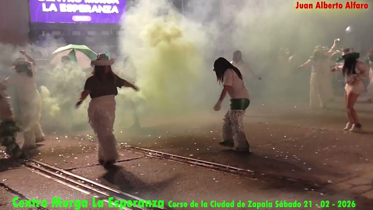 Centro Murga La Esperanza Corso de la Ciudad de Zapala Sábado 21/02/2026