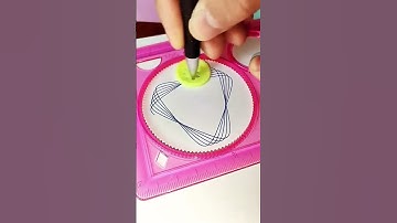 Spirograph Spectacular: Creating Stunning Designs reverse #spirograph #circledesign #art