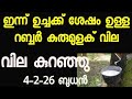 Rubber price today kerala | ഉച്ചക്ക് ശേഷം ഉള്ള റബ്ബർ കുരുമുളക് വില | green coconut agri info