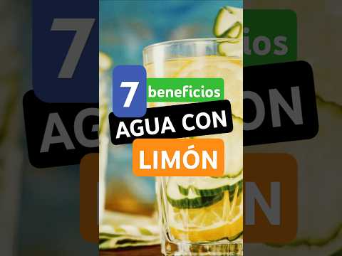 AGUA CON LIMÓN