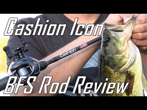 Cashion Icon Bait Finesse Rod Review - BFS Fishing with the KastKing  Kestrel Elite BFS 