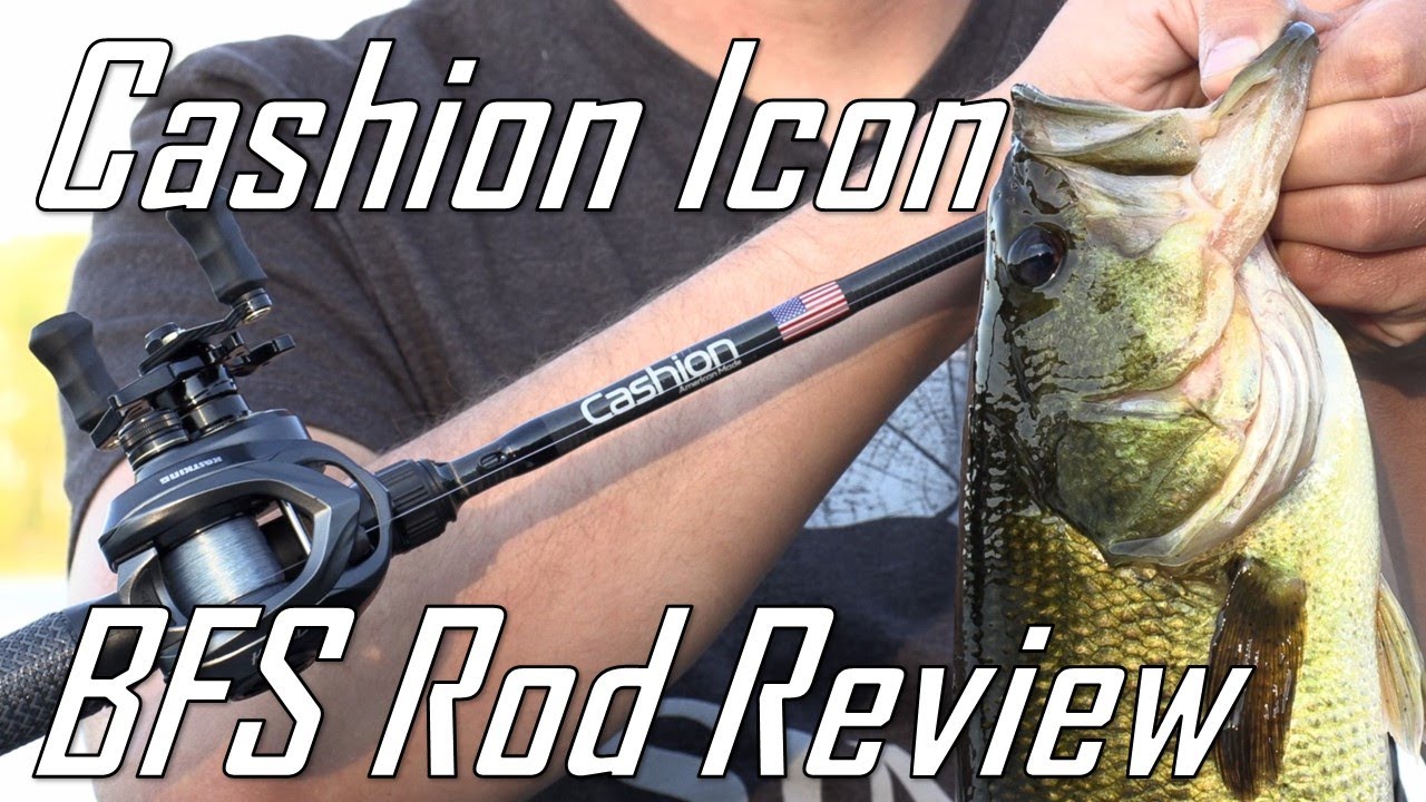 Cashion Icon Bait Finesse Rod Review - BFS Fishing with the KastKing  Kestrel Elite BFS 