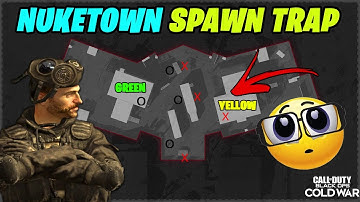 How to SPAWN TRAP on Nuketown 84 Tutorial (Call of Duty: Black Ops Cold War)