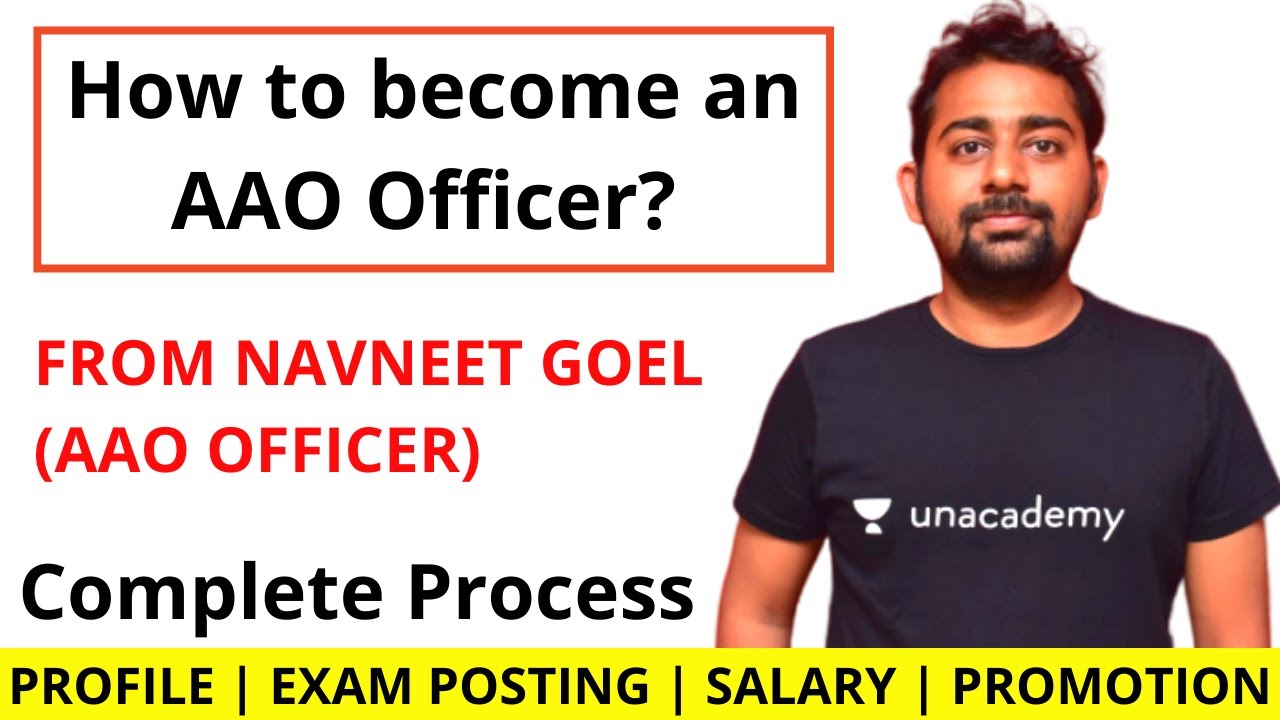 Assistant Audit Officer Job Profile Exam Posting Salary Aao Navneet Goel Air 270 Aao Youtube