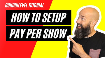 GoHighLevel Tutorials How to automate one time stripe charge for Pay Per Show Model