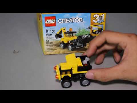 Video Lego Creator - Lego Xe Công Trình - Hướng Dẫn Lắp Ghép... - youtube