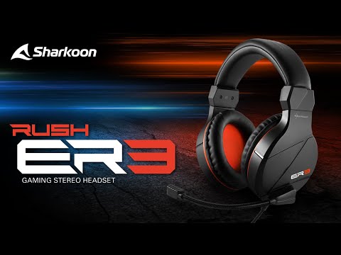 Sharkoon RUSH ER3 Black Gaming Stereo Headset