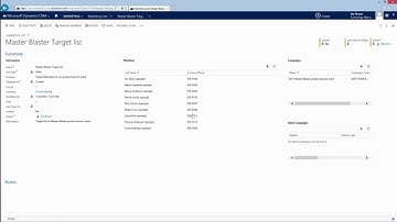 Marketing Made Simple: Episode 4 - Create your Marketing List with Dynamics CRM