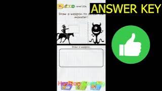 Draw 2 Save: Stickman Puzzle LEVEL 106 Draw a weapon to defeat the monster - Gameplay Walkthrough