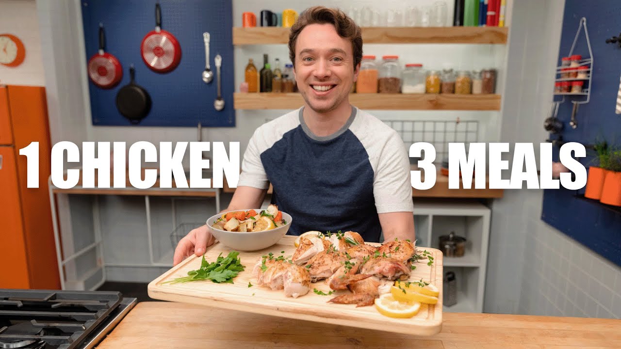 Turn One Chicken Into Three Budget-Friendly Meals, on YouTube
