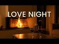   موسيقى رومانسية بأجواء مدفأة أجواء حميمة لوقت متأخر ساعة