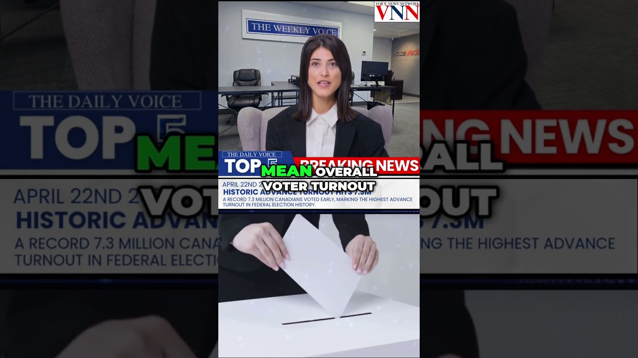 Canada Election: Record Early Voter Turnout Signals Key Race