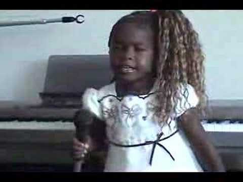 5 Year old sing And I am Telling You With Jennifer Holiday