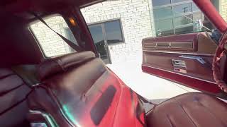 1975 Cadillac Coupe de Ville - Interior