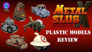 Vehículos Metal Slug X Plastic Models kits para armar Review