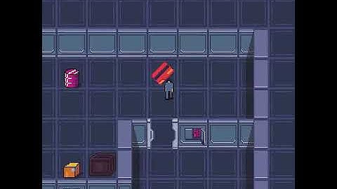 Untitled Unity 2D 8bit SciFi Retro Game - Alpha gameplay