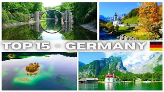 TOP 15 Reiseziele in Deutschland - 2023 - die schönsten Sehenswürdigkeiten , die jeder sehen sollte