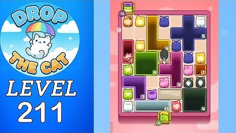 Drop The Cat Level 211 Walkthrough