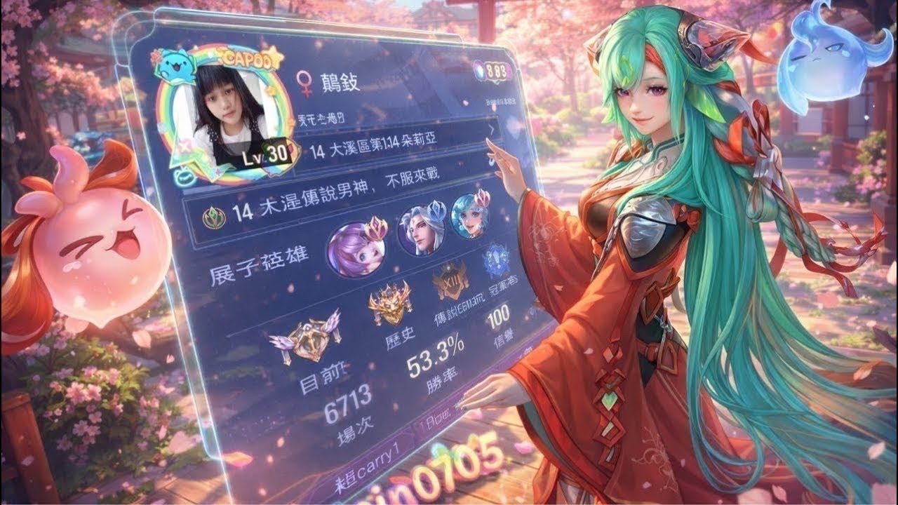 【傳說-沒祺祺下分台】打小號來耍寶 #傳說對決