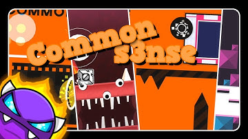"Common s3nse" by LEALHALZITX [All Coins] (Easy Demon) - Geometry dash