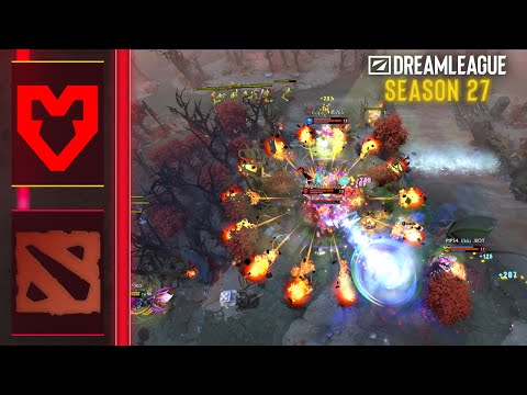 MOUZ vs Pipsqueak+4 - ЛУЧШИЕ МОМЕНТЫ - DreamLeague Season 27
