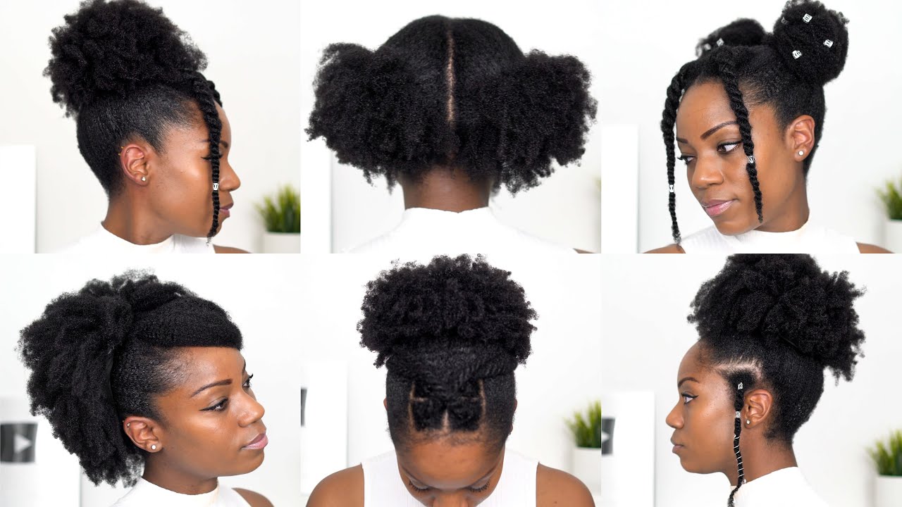 Top 48 image easy hairstyles for natural hair - Thptnganamst.edu.vn