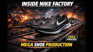 How Nike Running Shoes Are Made | Inside the Mega Sneaker Factory – Full Manufacturing Process