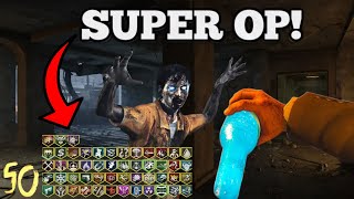Playing Nacht Der Untoten with 50 PERKS! (COD Zombies)