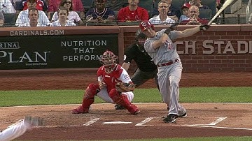 CIN@STL: Ludwick extends early lead with RBI double